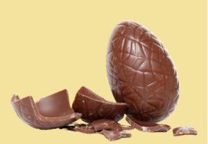 chocolate easter egg